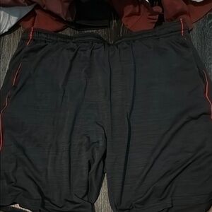 Black Athletic Men's Shorts